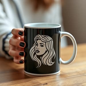 چاپ لیوان (ماگ) ساده